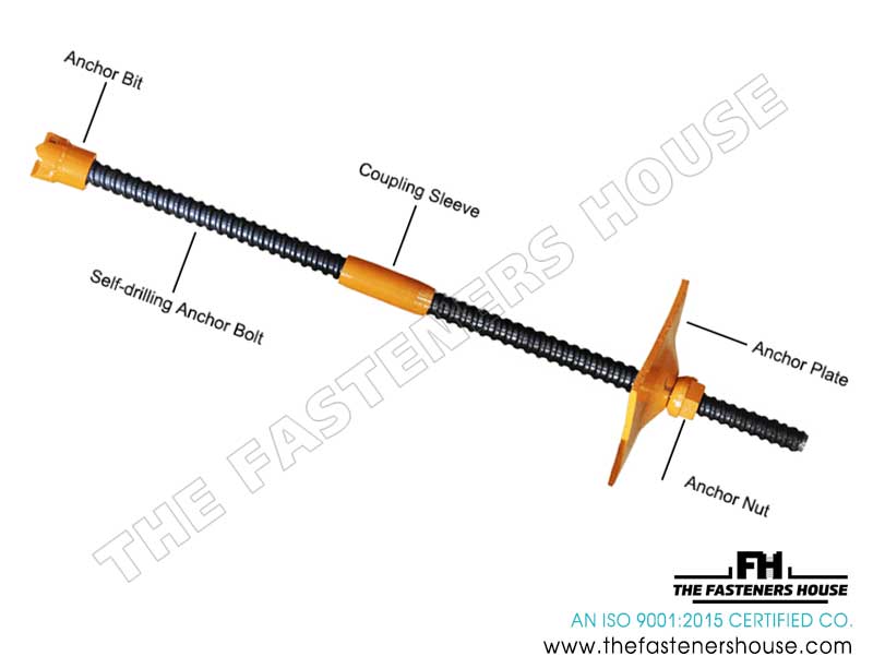 Rock Bolts / Expansion Anchor Rock Bolts manufacturers exporters wholesale suppliers in India Ludhiana